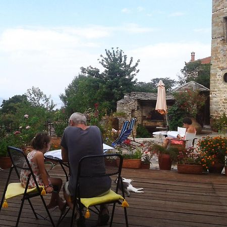 Archontiko Parisis Hotel Lafkos Buitenkant foto
